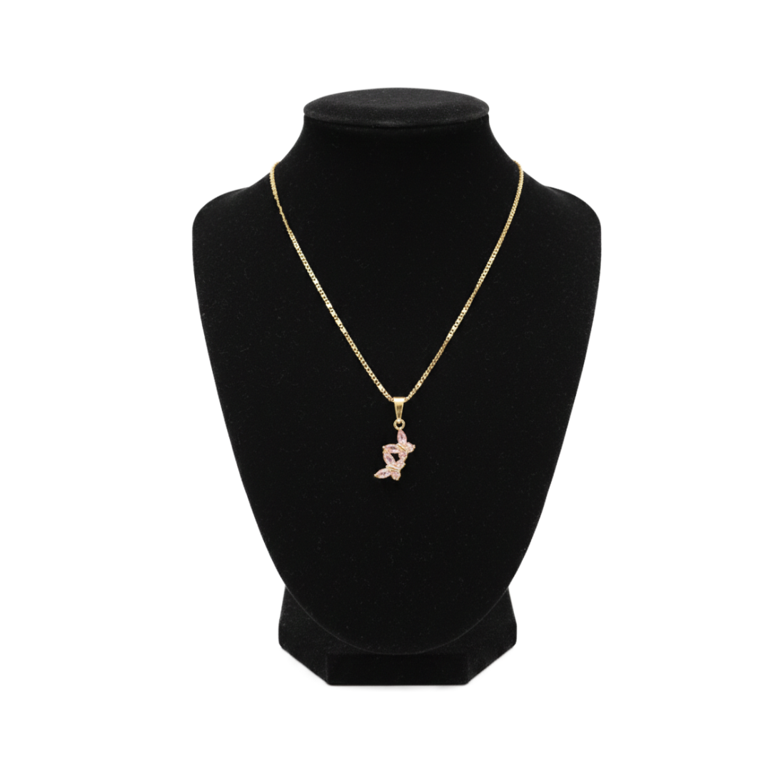 2 PC BUTTERFLY CHAIN
