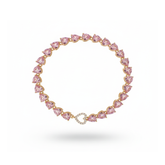 PINK DIAMOND HRT BRCLT