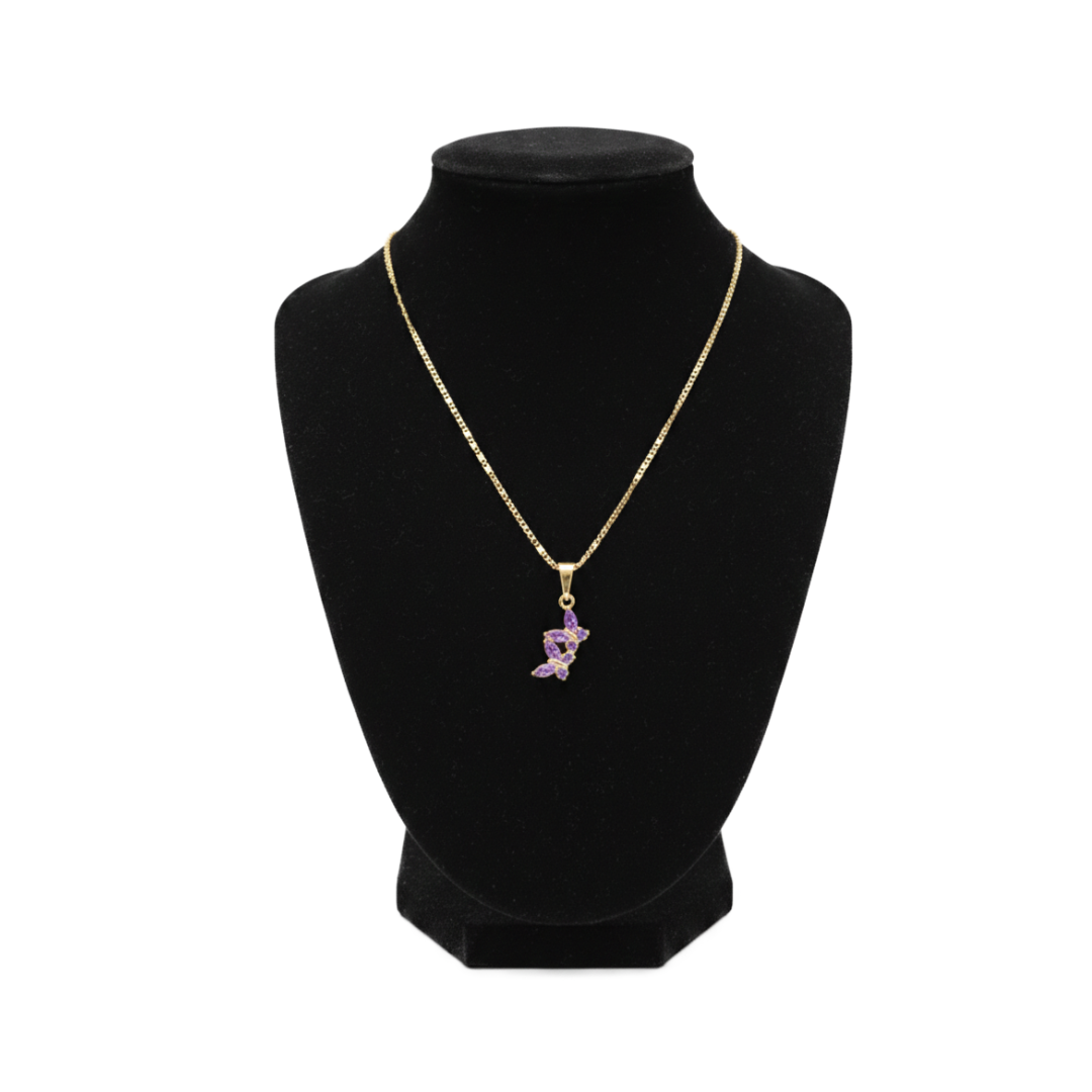 2 PC BUTTERFLY CHAIN